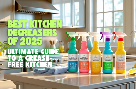 Best Kitchen Degreasers of 2025: Ultimate Guide to a Grease-Free Kitchen
