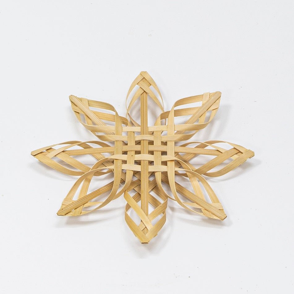 Winter decor - Mini Snowflake - Bamboo - Artisanal Homes