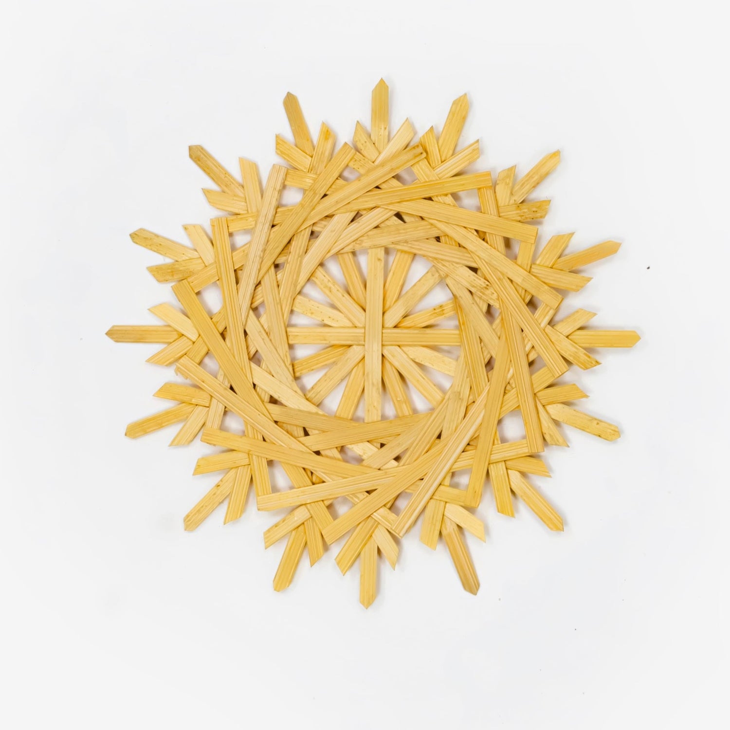 Bamboo Snowflakes - Christmas Ornament