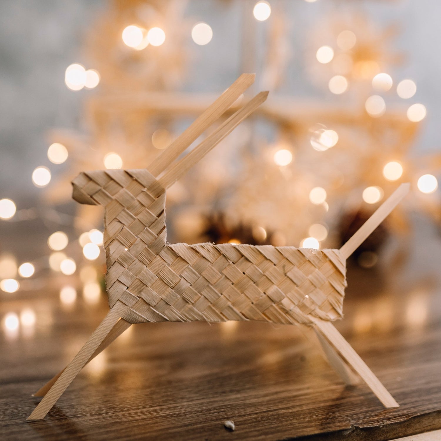 Bamboo reindeer deer (small) - Artisanal Homes