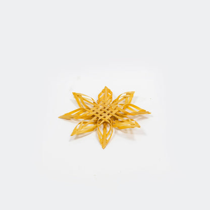 Bamboo Snowflakes (10 cm) - Artisanal Homes