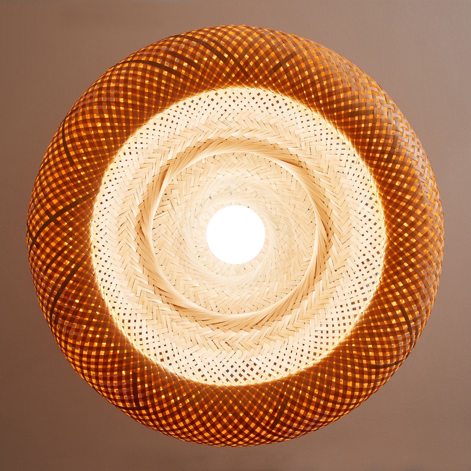 Biggest size special 2 layers bamboo lamp - Limited edition - Artisanal Homes