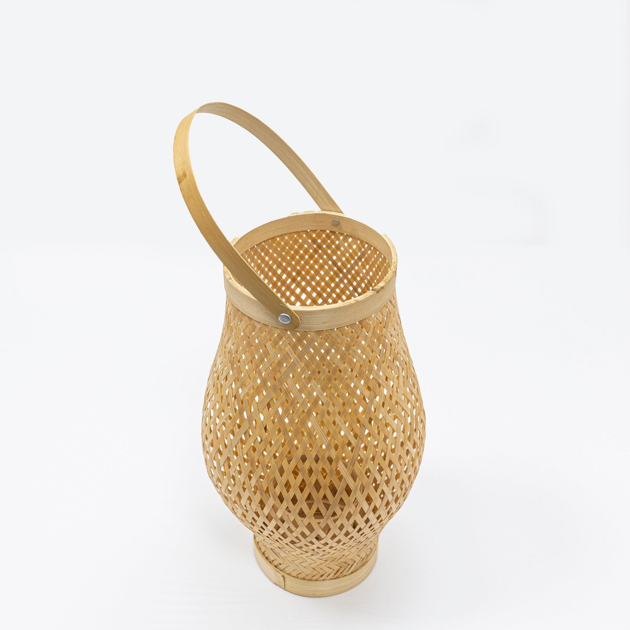 Candle lantern - Warm Vase - Bamboo - Artisanal Homes