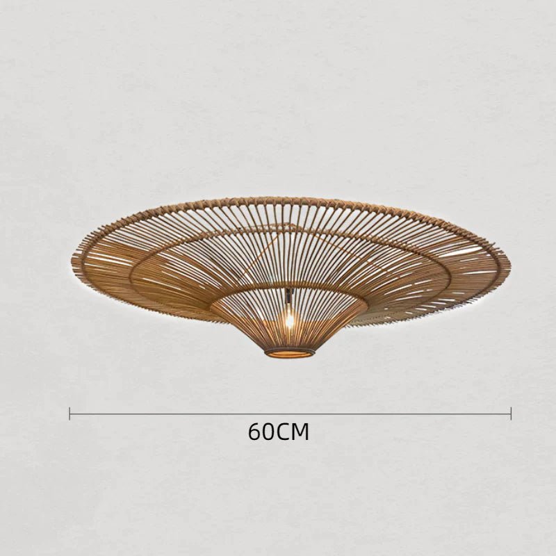 Celling Light - Baden - Rattan - Artisanal Homes