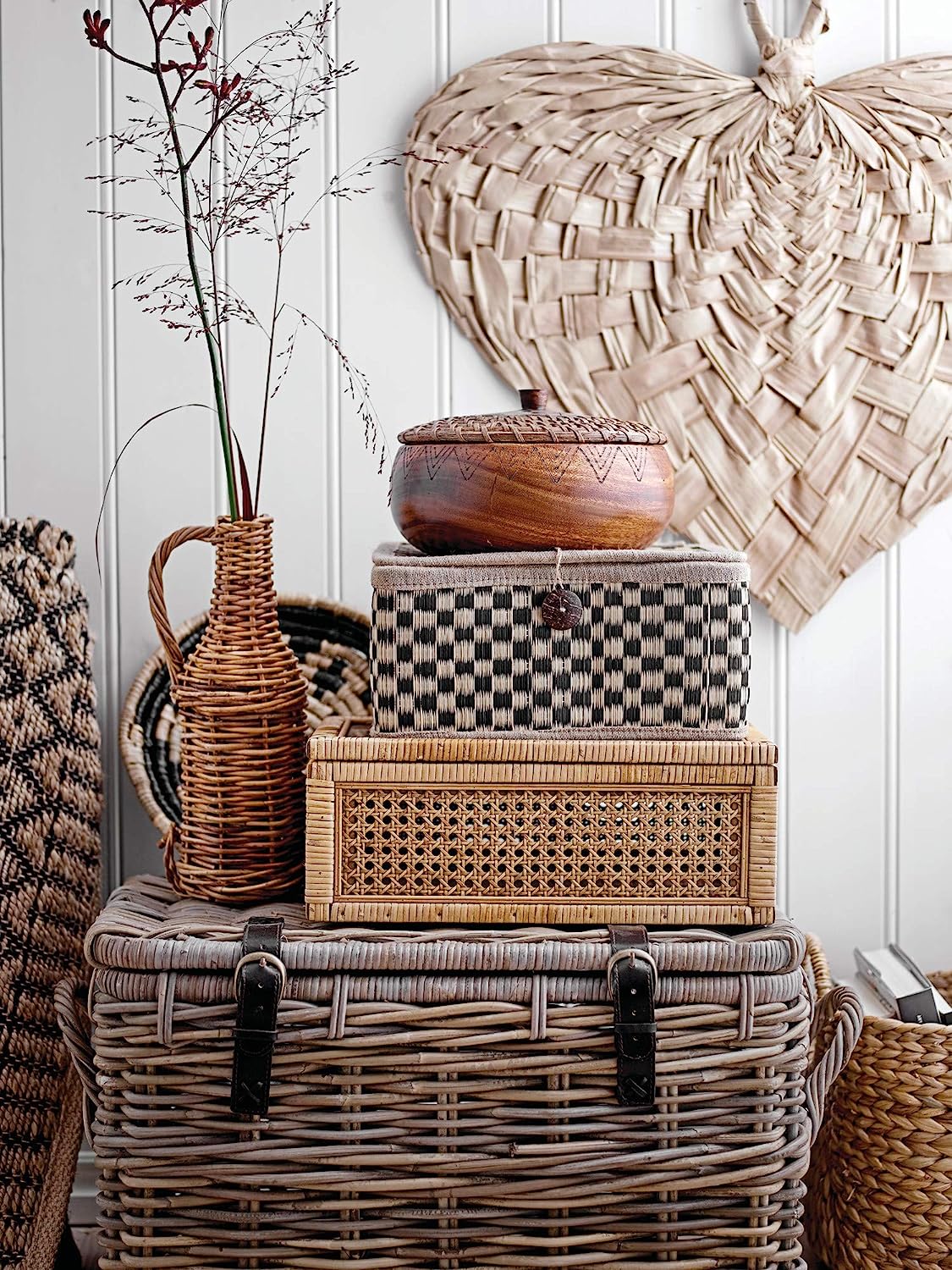 Display Boxes - Tamcoc - Rattan - Artisanal Homes