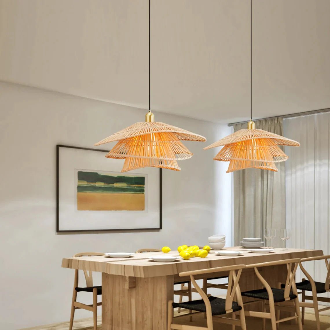 Pendant Lamp - Fansipan - Bamboo - Artisanal Homes