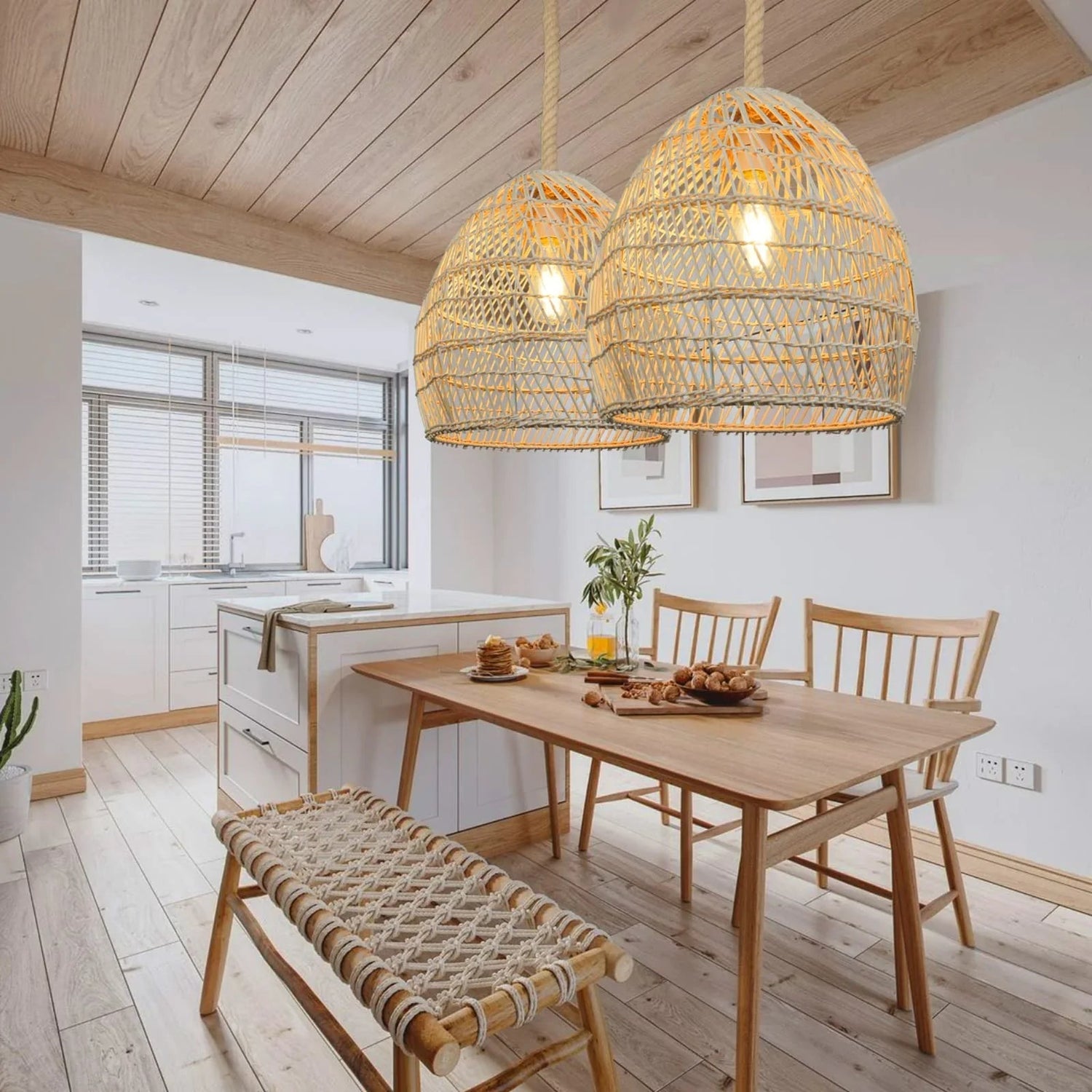 Pendant Light - Banahill - Rattan - Artisanal Homes