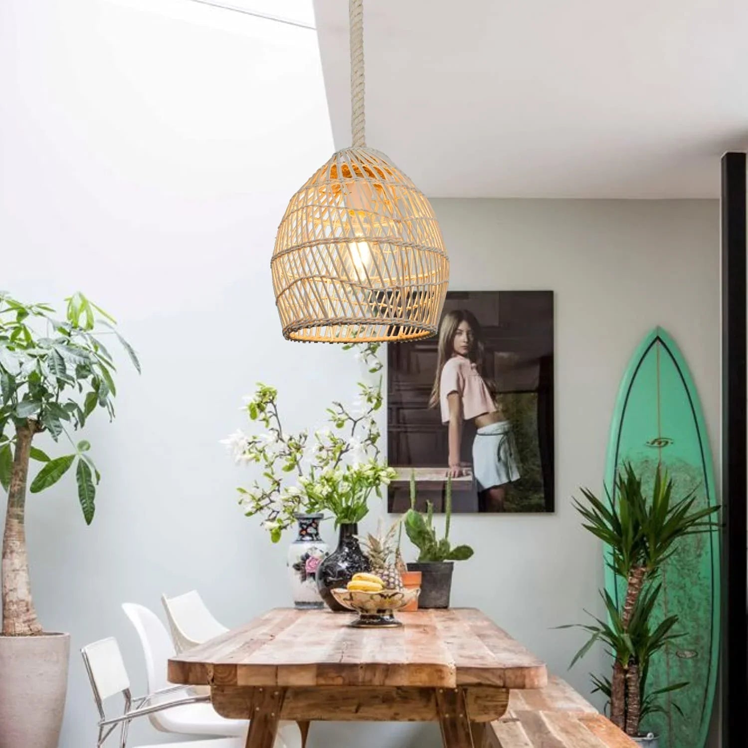 Pendant Light - Banahill - Rattan - Artisanal Homes