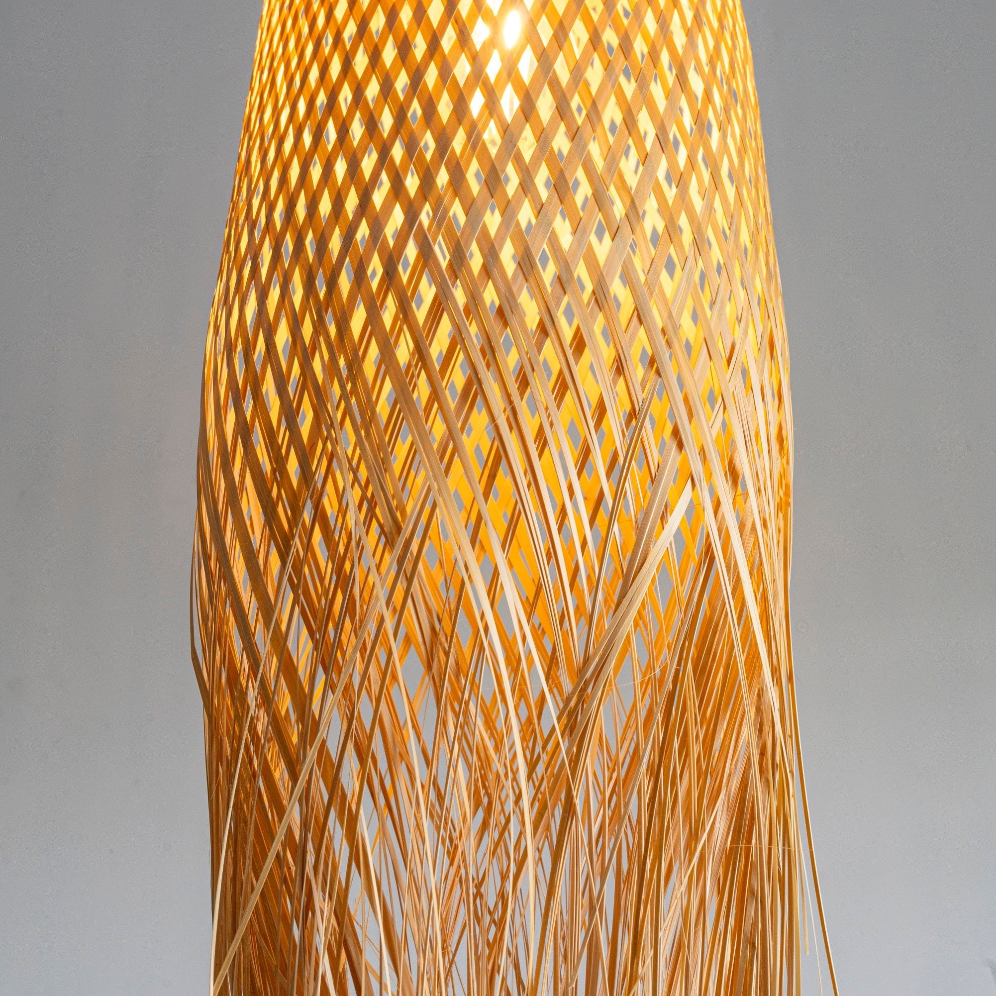 Pendant Light - Squid - Bamboo - Artisanal Homes