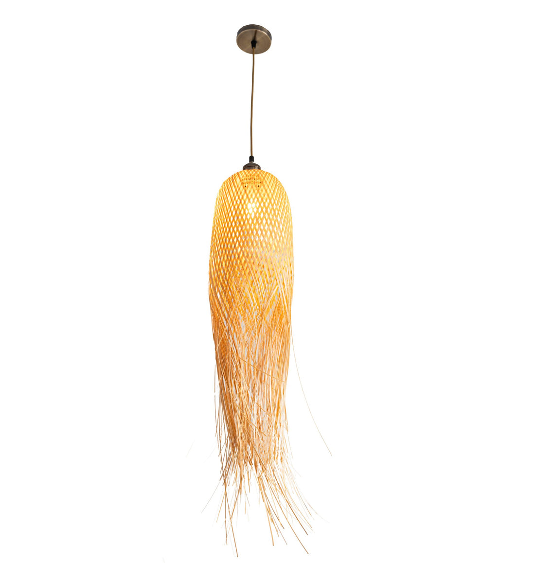 Pendant Light - Squid - Bamboo - Artisanal Homes