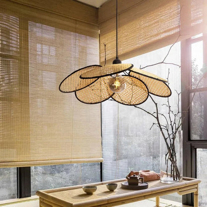 Pendant Light - Sunflower - Rattan - Artisanal Homes