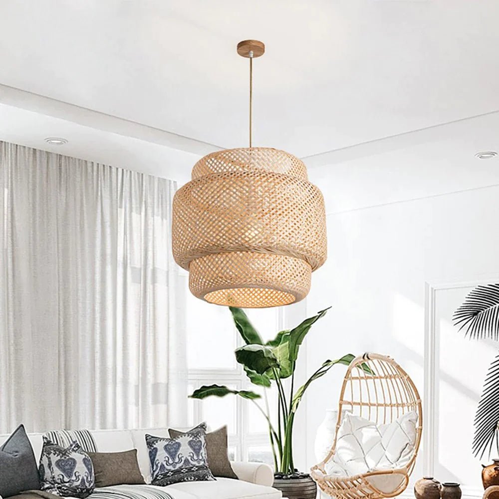 Pendant Light - Tamdao - Bamboo - Artisanal Homes