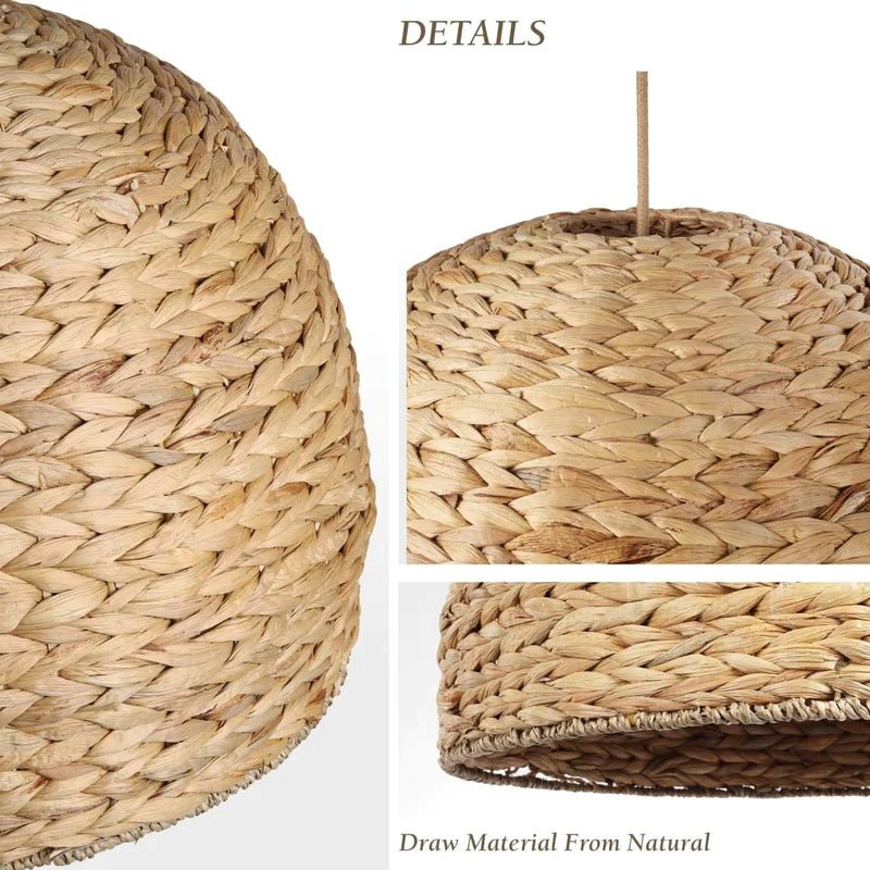 Pendant light - Weave Bowl - Seagrass - Artisanal Homes