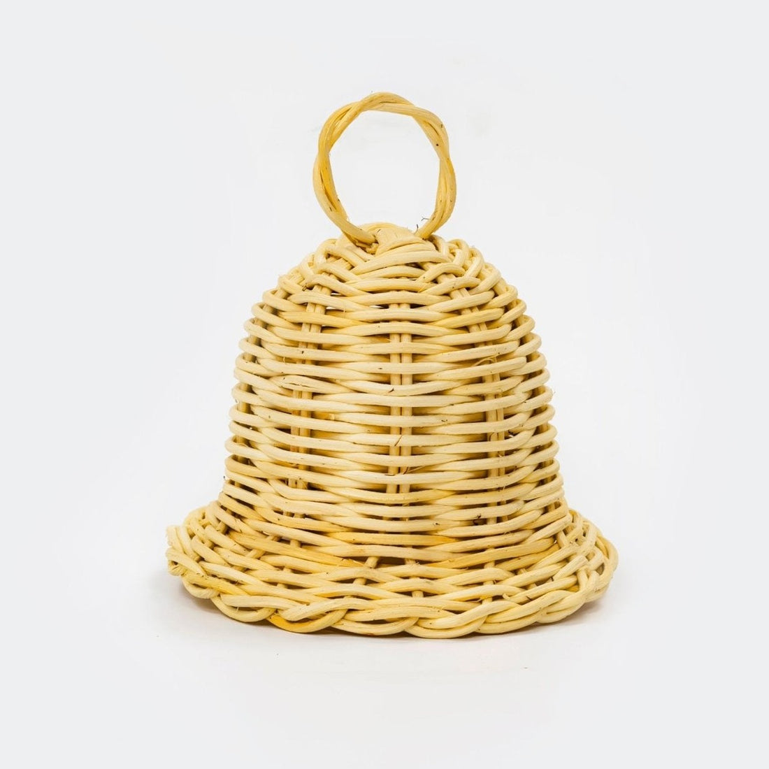 Rattan christmas wicker bell - Artisanal Homes