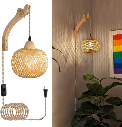 Wall light - Hoian - Bamboo - Artisanal Homes