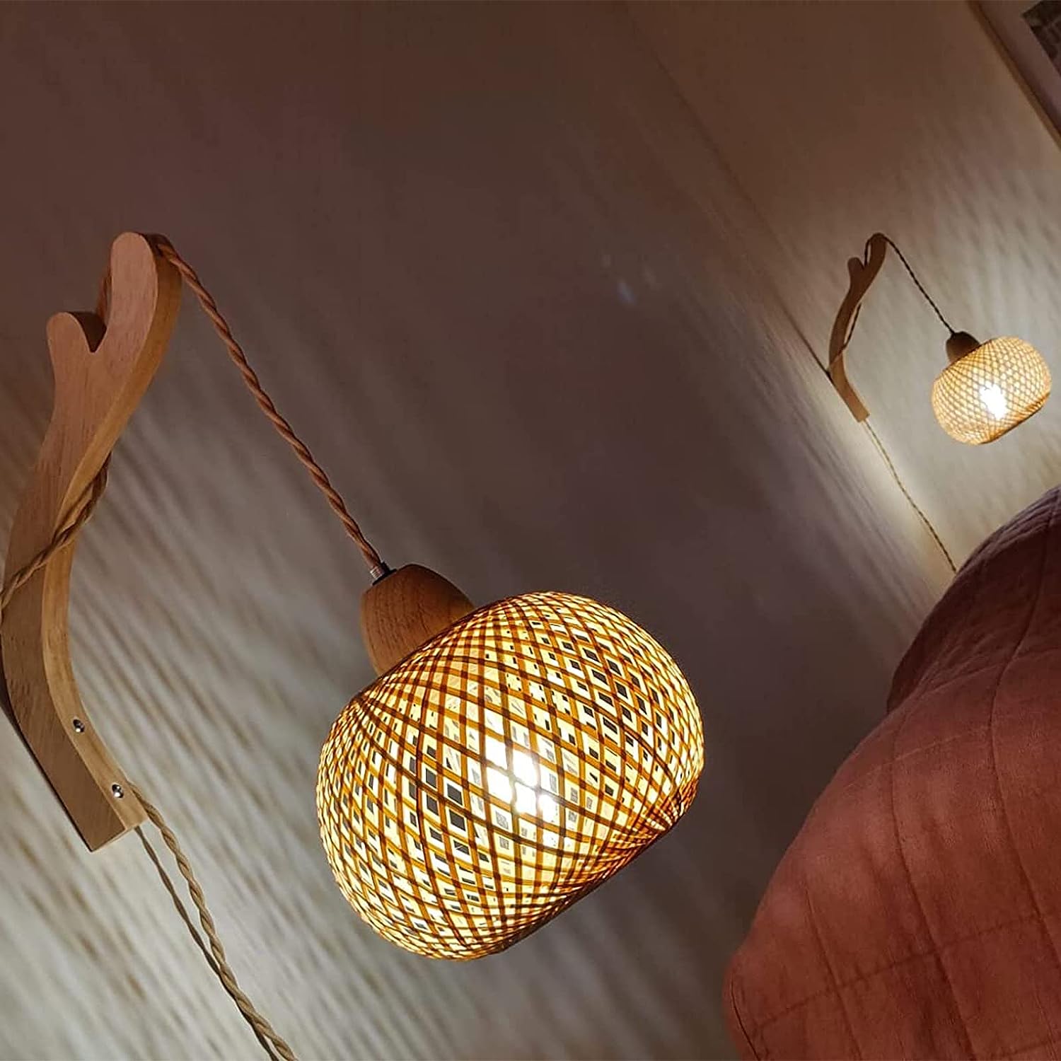 Wall light - Hoian - Bamboo - Artisanal Homes