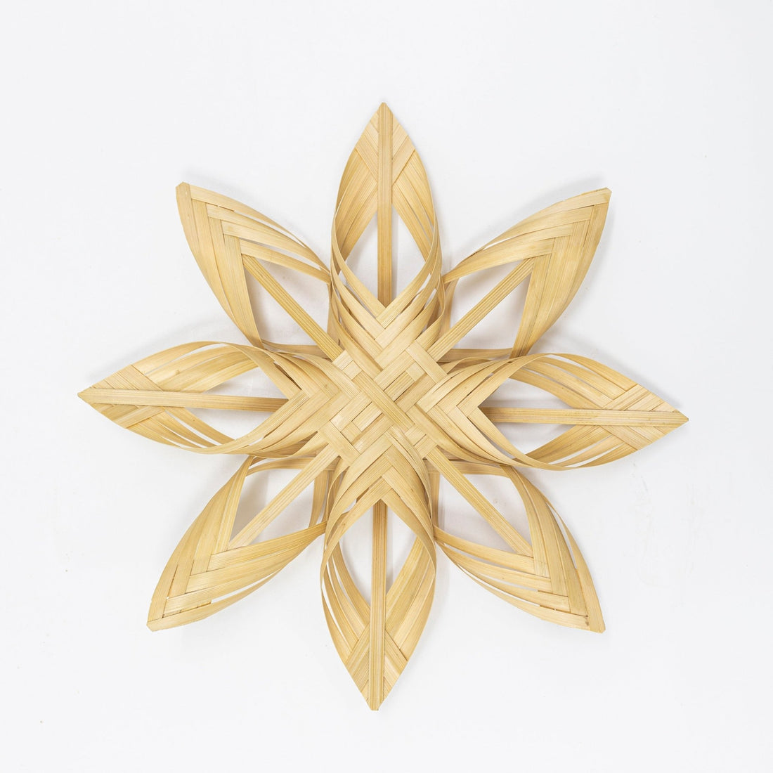 Winter decor - Snowflake - Bamboo - Artisanal Homes